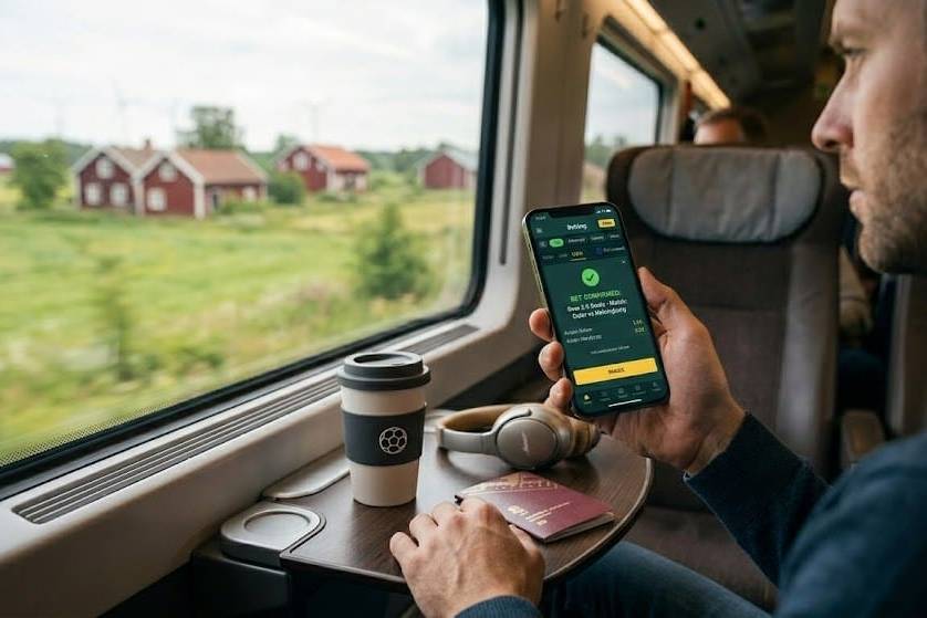 Fotboll idag utan svensk licens match tåg