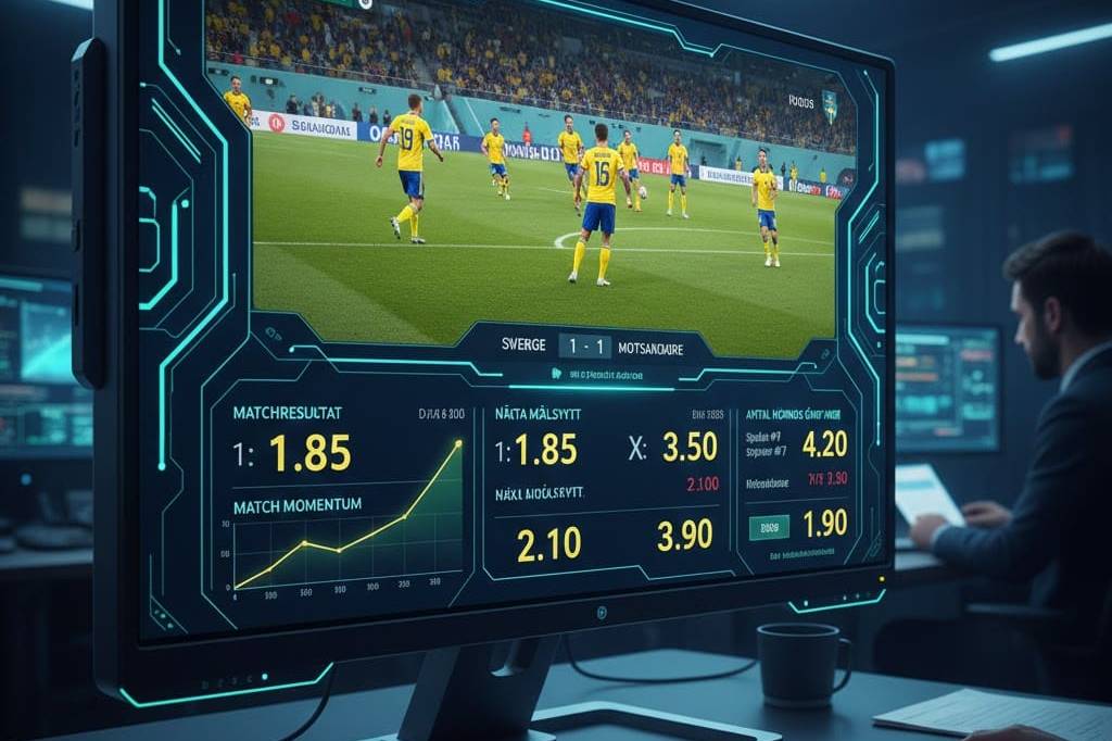 Live betting online fotboll Sverige