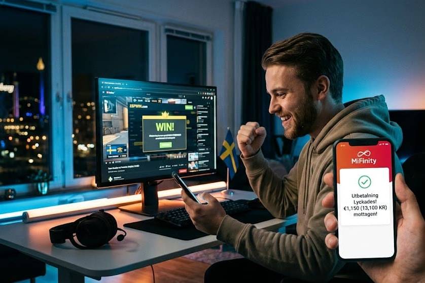 Mifinity vinst hemma